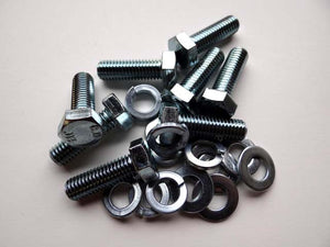 REAR BUMPER BOLT SET - includes flat & lock washers - BM4